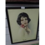 A vintage French print noted Picotee