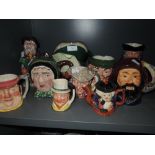 A selection of character tankards and mugs