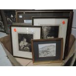 A selection of vintage local interest lakeland prints