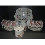 A selection of ceramics including Wedgwood Meadow Sweet part tea service