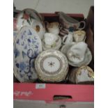 A selection of tea cups and saucers