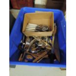 A selection of cutlery and flatware
