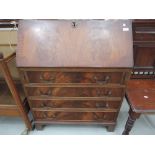 A veneered bureau