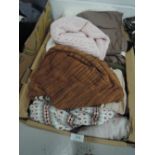 A variety of ladies knitwear, jumpers, cardigans and similar. Good quality with brands such as M&S