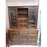 A priory style oak dresser