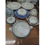 A selection of tureens