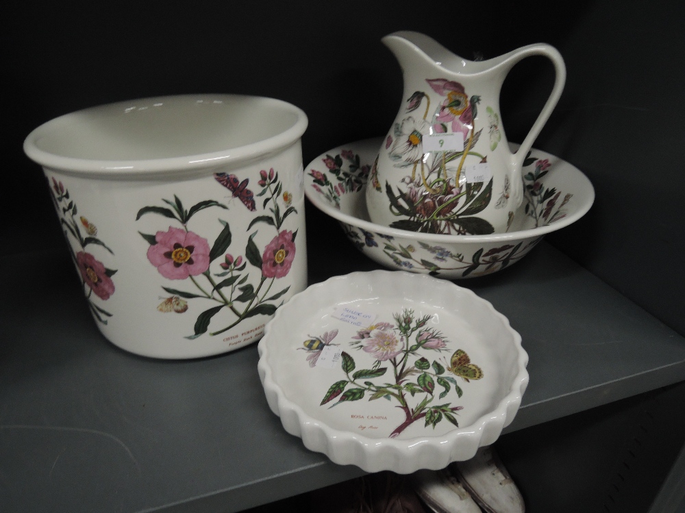 A selection of kitchen or table ware ceramics by Port Meirion