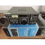 An Icom IC R7000 Communication Receiver radio set
