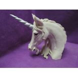 A model unicorn head by Nemesis