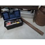 A small tool box with contents