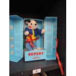 A Merrythought Rupert and Friends, Bill Badger bear, in original display box