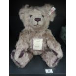 A modern Steiff limited edition teddybear, 1999, Grey 36, having growling mechanism, white tag,