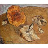 • JEAN VINAY (1907-1978) A STILL LIFE OF MUSHROOMS signed l.l. Vinay oil on canvas 46.0 x 55.0cm /