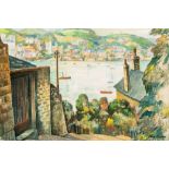 • JOHN SELDON (MID 20th CENTURY) ST IVES HARBOUR signed l.r. oil on canvas 40.0 x 60.5cm / 15 3/4