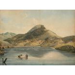 AFTER CAPT. RICHARD BARRON (c.1798-1838) OOTACAMUND - THE LAKE from Views in India, chiefly among