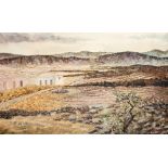 • M. ESCOBAR (20th CENTURY) A SPANISH LANDSCAPE (sold together with A View of the Rock of