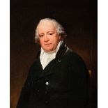 HENRI-PIERRE DANLOUX (1753-1809) PORTRAIT OF A GENTLEMAN signed & dated l.l. HP Danloux 1800 oil