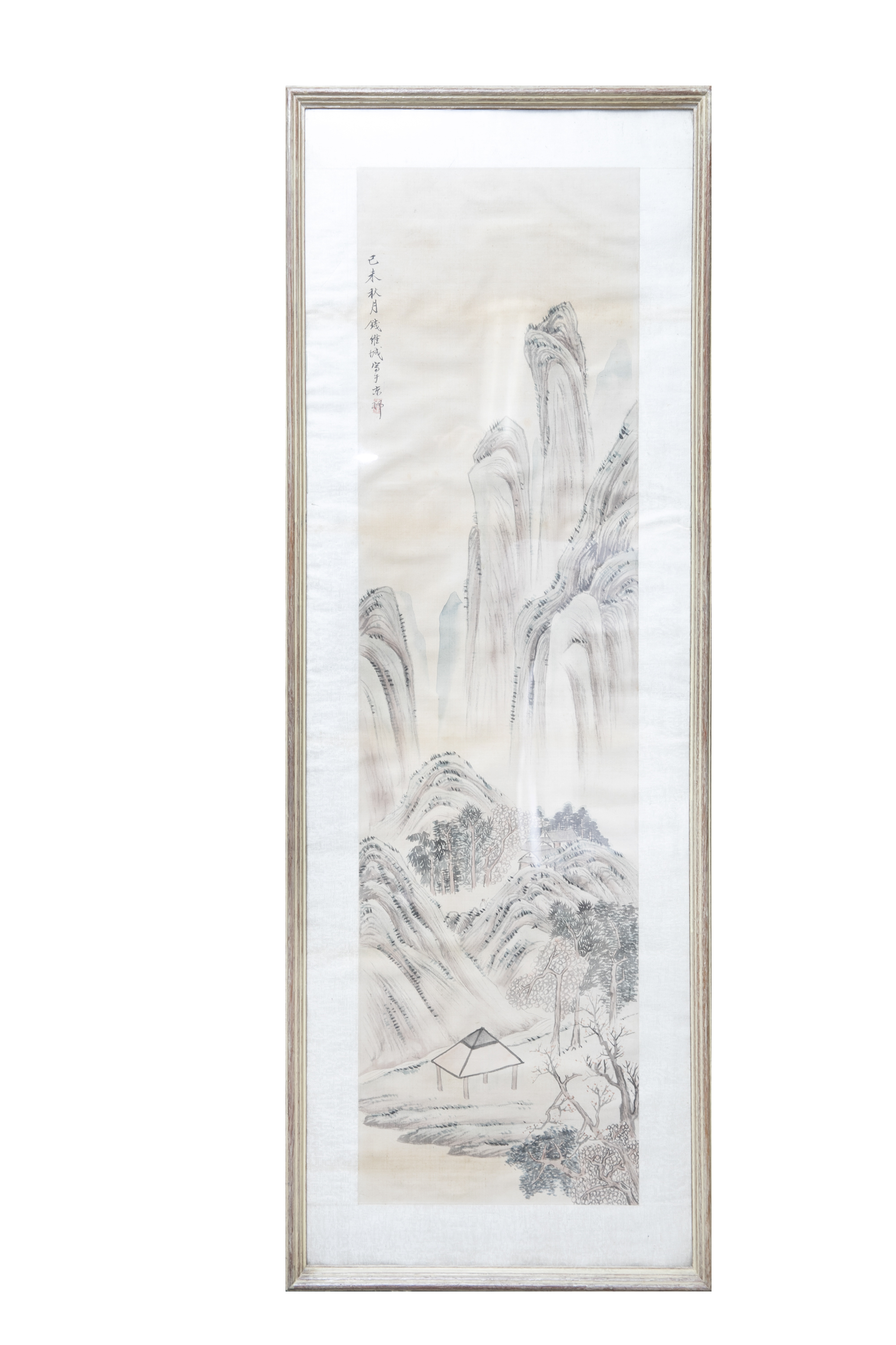 WEICHENG (CHINESE SCHOOL, 19TH CENTURY)Winter LandscapesA set of four, ink and colour on silkTwo - Image 4 of 4