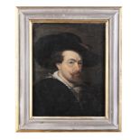 AFTER RUBENS Self-portrait Oil on canvas, 47 x 60cm