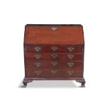 A REGENCY INLAID ROSEWOOD CHIFFONIER, with raised superstructure having gallery rail and shelf