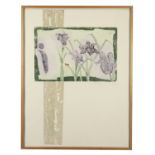 Patrick Hickey HRHA (1927-1998)Iris and InchwormScreenprint, 75.7 x 56.5cm (29½ x 22¼'')Signed,