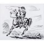 Jack Butler Yeats RHA (1871-1957)A Lament for Art O'Leary (1940) A set of six illustrations, pen and