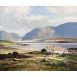 Maurice C. Wilks RUA ARHA (1910-1984)Killary, Connemara, Co. GalwayOil on canvas, 51 x 61cm (20 x