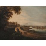 William Sadler II (1782-1839)A View of Dublin from ChapelizodOil on panel 38 x 51cmWilliam Sadler