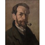 John McBurney (1877-1917) Self-portrait Oil on canvas, 43.5 x 34cm (17 x 13.5)W. Rodman & Co.