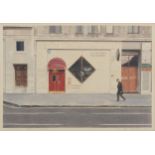 John Doherty (b.1949)19 O'Connell StreetAcrylic on paper, 25 x 37cm (9¾ x 14½'')Signed, inscribed