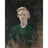 Leo Whelan RHA (1892-1956)Portrait of Louisa LaveryOil on canvas, 75 x 62cm (29½ x 24½'')Signed