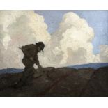 Paul Henry RHA (1877-1958)Digging Potatoes (1916-19)Oil on panel, 33 x 40.5cm (13 x 16'')