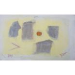 Tony O'Malley HRHA (1913-2003)Grey Shapes - Bahamas CollageAcrylic on paper, 35 x 55cm (13¾ x 21¾)