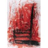 Neil Shawcross RHA RUA (b.1940)Chairs, Recent Work #14Mixed media on paper, 130 x 94cm (51 x 37)