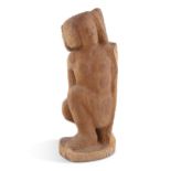 James McKenna (1933-2000)Crouching Woman (c.1983)Yew, 83 x 30 x 28cm (32¾ x 11¾ x 11)Exhibited: