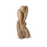 ***WITHDRAWN***James McKenna (1933-2000)Male FigureCarved Wood, 122cm high (48)James McKenna was