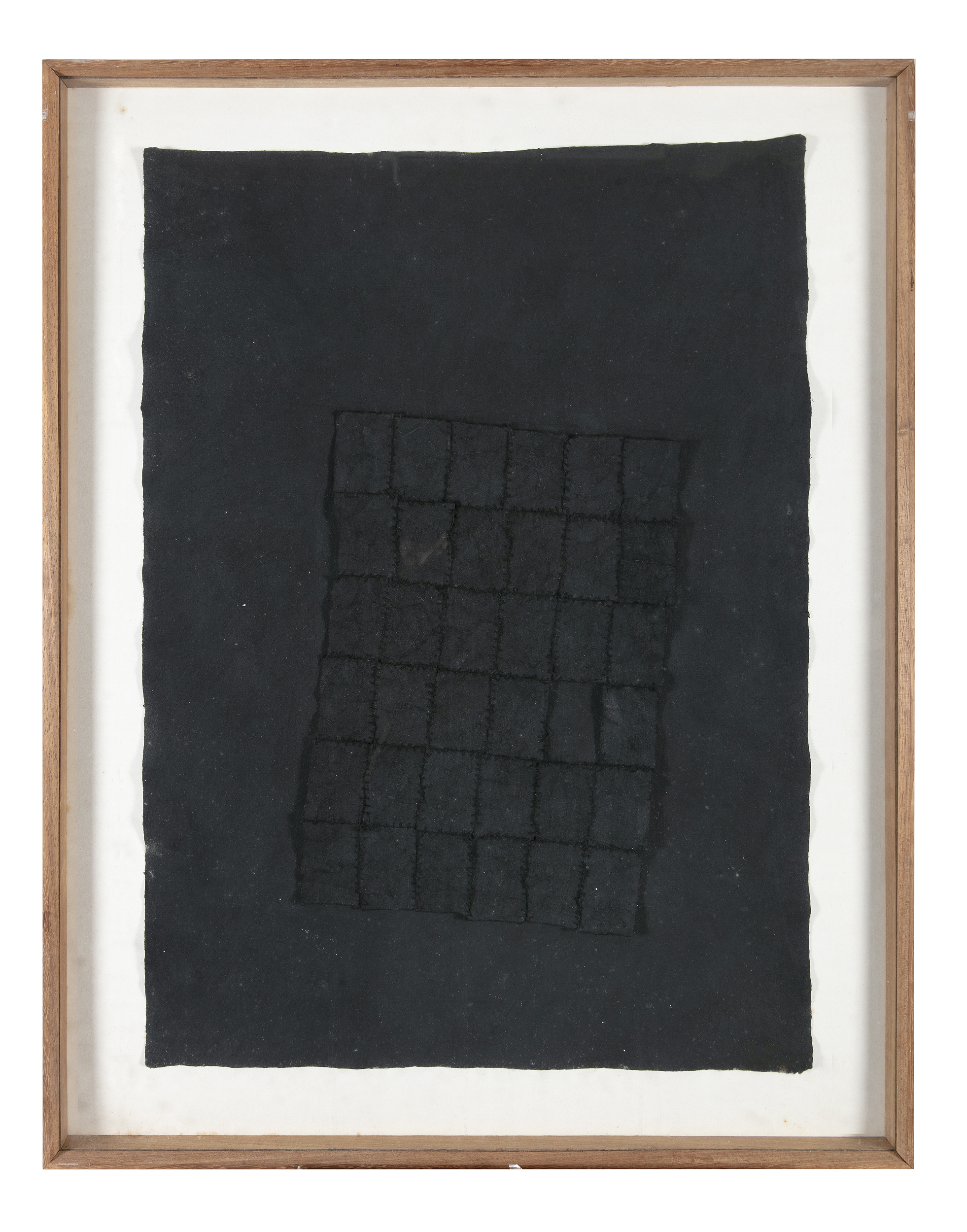 Michael Coleman (b.1951)Black Emerging (1977)Charcoal and collage, 78 x 56cm (30¾ x 22)Provenance: - Image 2 of 3