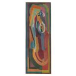 Evie Hone HRHA (1894-1955)AutumnOil on canvas, 153 x 53cm (60¼ x 20¾)Provenance: With The Dawson