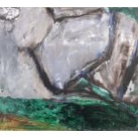 Barrie Cooke HRHA (1931-2014)Quinalt Rocks No.1Oil on canvas, 51 x 56cm (20 x 22'')Signed, inscribed