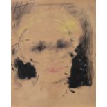 Basil Blackshaw HRHA RUA (1932-2016)American Girl IMixed media on paper, 35 x 27.5cm (13¾ x 10¾)