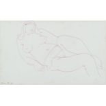 Ivon Hitchens (1893-1979)Erda (Study), 1967Pen and ink, 18.5 x 31 cm (7¼ x 12¼)Signed with initials,