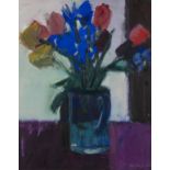 ***WITHDRAWN***Brian Ballard RUA (b.1943)Flowers in JugOil on canvas, 51 x 41cm (20 x 16¼)Signed and