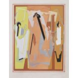 Albert Gleizes (1881-1953)Three ElementsPochoir, 37.5 x 29cm (14¾ x 11½)Signed and dated 1926 and