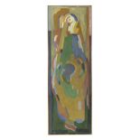 Evie Hone HRHA (1894-1955)SpringOil on canvas, 153 x 51cm (60¼ x 20)Provenance: With The Dawson