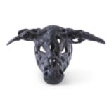 John Behan RHA (b.1938)Bull's HeadBronze, 15 x 31 x 20cm (6 x 12¼ x 7¾)