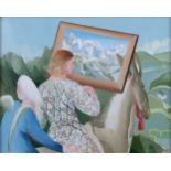 Ann Griffin-Bernstorff (20th/21st Century)Henry's DreamOil on canvas, 40.5 x 51cm (16 x 20)