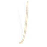 A GOLD CHAIN NECKLACE, BY HERMES, CIRCA 1965Of anchor link design with ropetwist details, in 18K