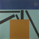 Eduardo JONQUIERES [argentin] (1918-2000) Composition, 1995 Huile sur toile. Signée et datée au dos.