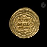 MONGOLS Abû Sa'îd Bahadûr Khan (715-735 H / 1316-1335) Dinar daté 729 H / 1328 au nom d'Abu Sa'îd.