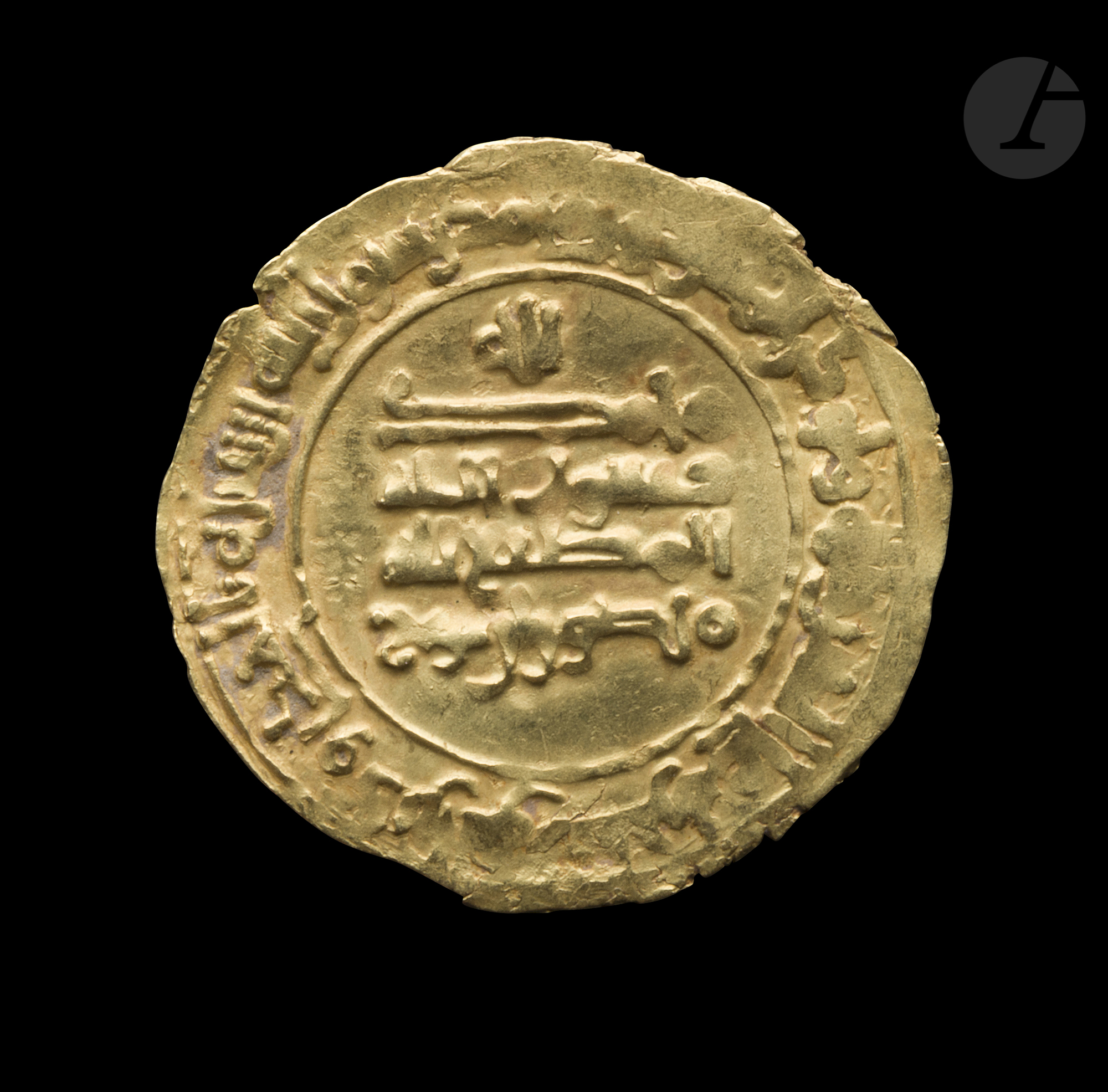 SAMANIDES Mansûr I (349-365 H / 961-76) Dinar d'or daté 364 H / 974 ?, au nom du calife Al-